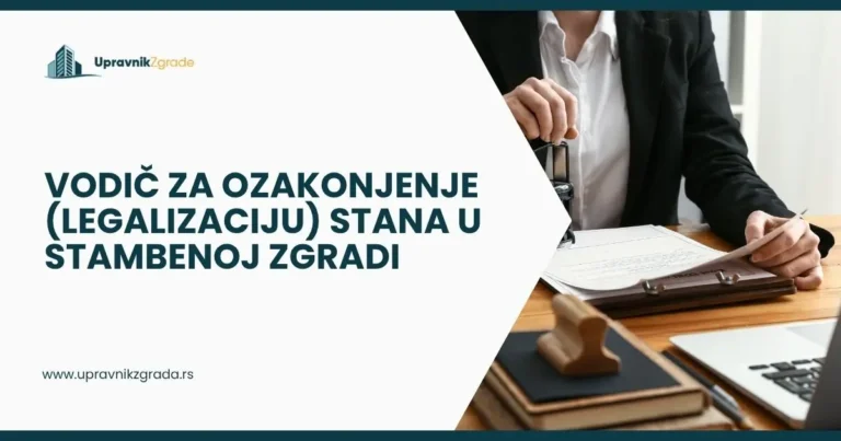 Vodič za ozakonjenje (legalizaciju) stana